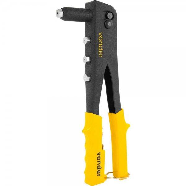 Rebitador Manual  Reforçado Tipo Alicate Aço Estampado Cabo Plastificado RM244 - Vonder 3581244800