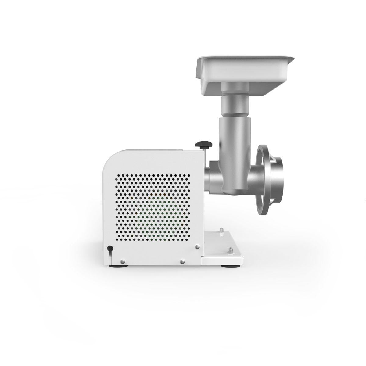Moedor Carne e Extrusor Massa Pro Branco Boca 08 Motor 1/3 Cv 220V - Anodilar