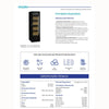 Visa Cooler Cervejeira Expositor Vertical Porta de Vidro 293/337 Litros Vn28rh All Black 220v - Metalfrio