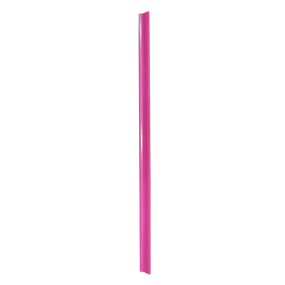 Perfil precificador rosa para etiqueta  Porta Etiqueta New Plus Plus SA Gôndolas