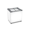 Freezer Horizontal 144/185 Litros Congelados Tampa De Vidro -18°C e -22°C NF20 - Metalfrio