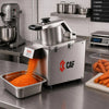 Processador de Alimentos Inox Com 5 Discos 0,75cv + Grade Cubo 8mm PA210-i Bivolt - Caf PA210231F34