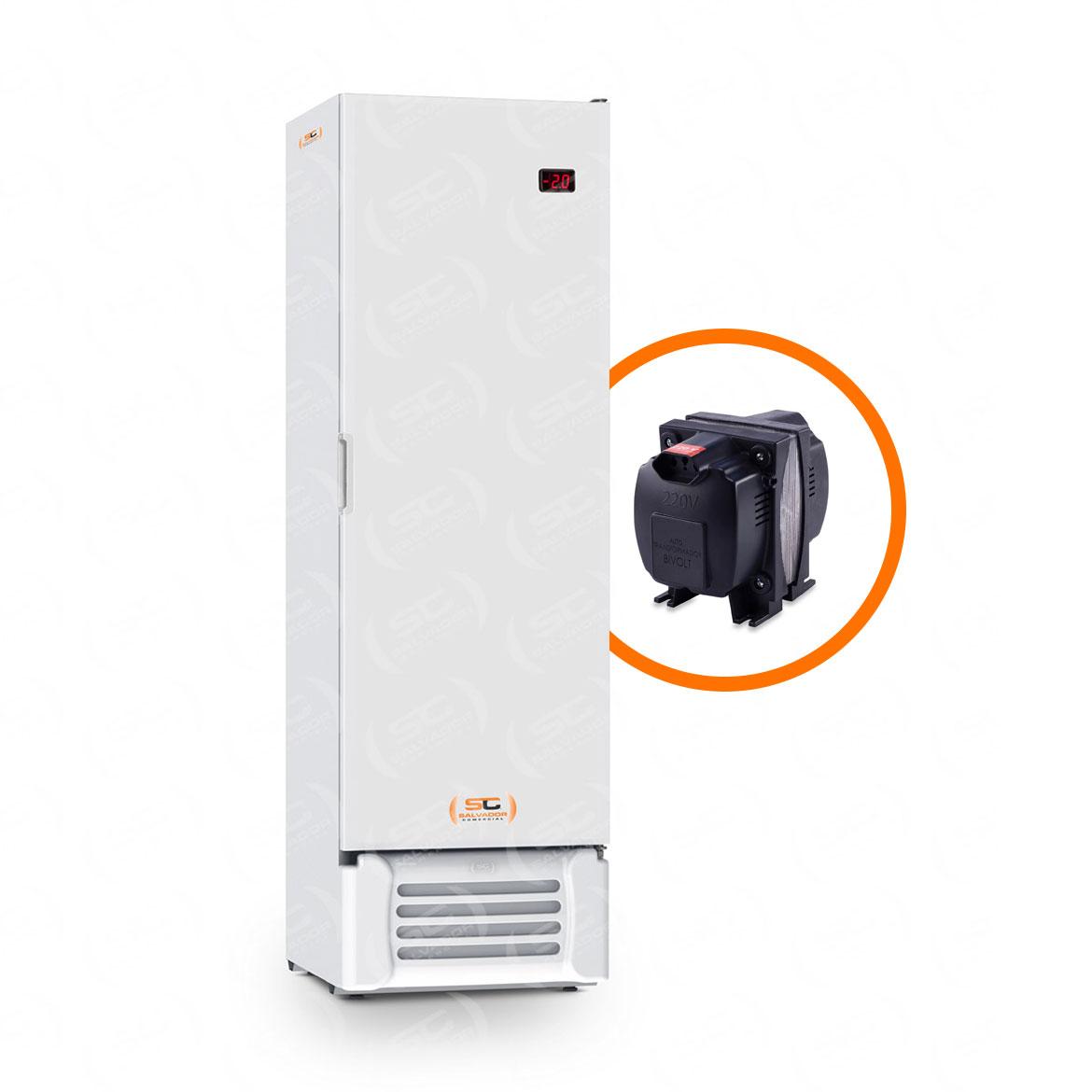 Autotransformador bivolt slim premium 1500VA com sistema de segurança contra choques