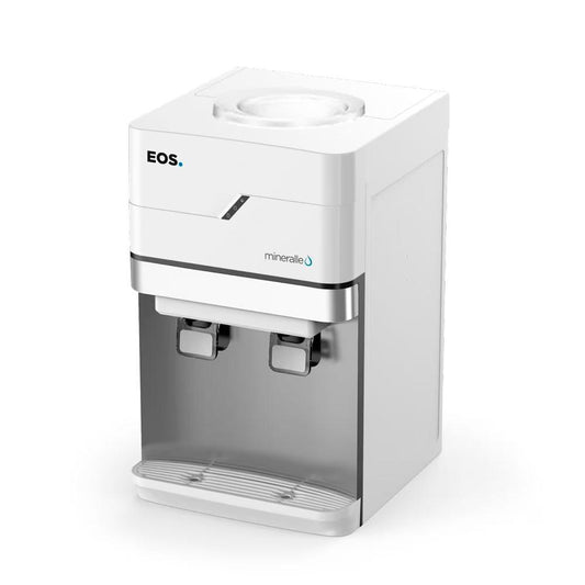 Bebedouro de Água com Compressor EOS Mineralle Branco EBC01B 127V para galões de 10 e 20 litros