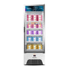 Expositor vertical para congelados Metalfrio 490 litros branco