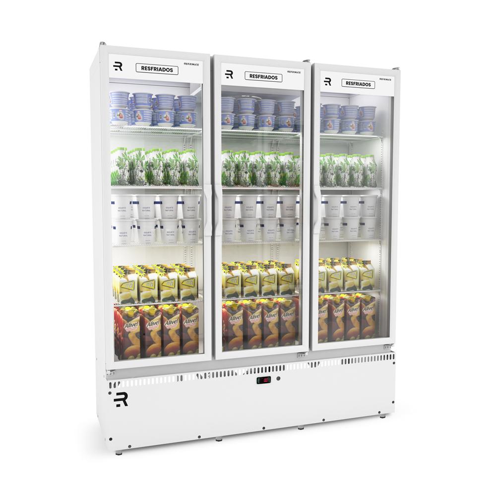 Refrigerador Expositor 3 Portas Comercial Refrimate para Salvador Comercial