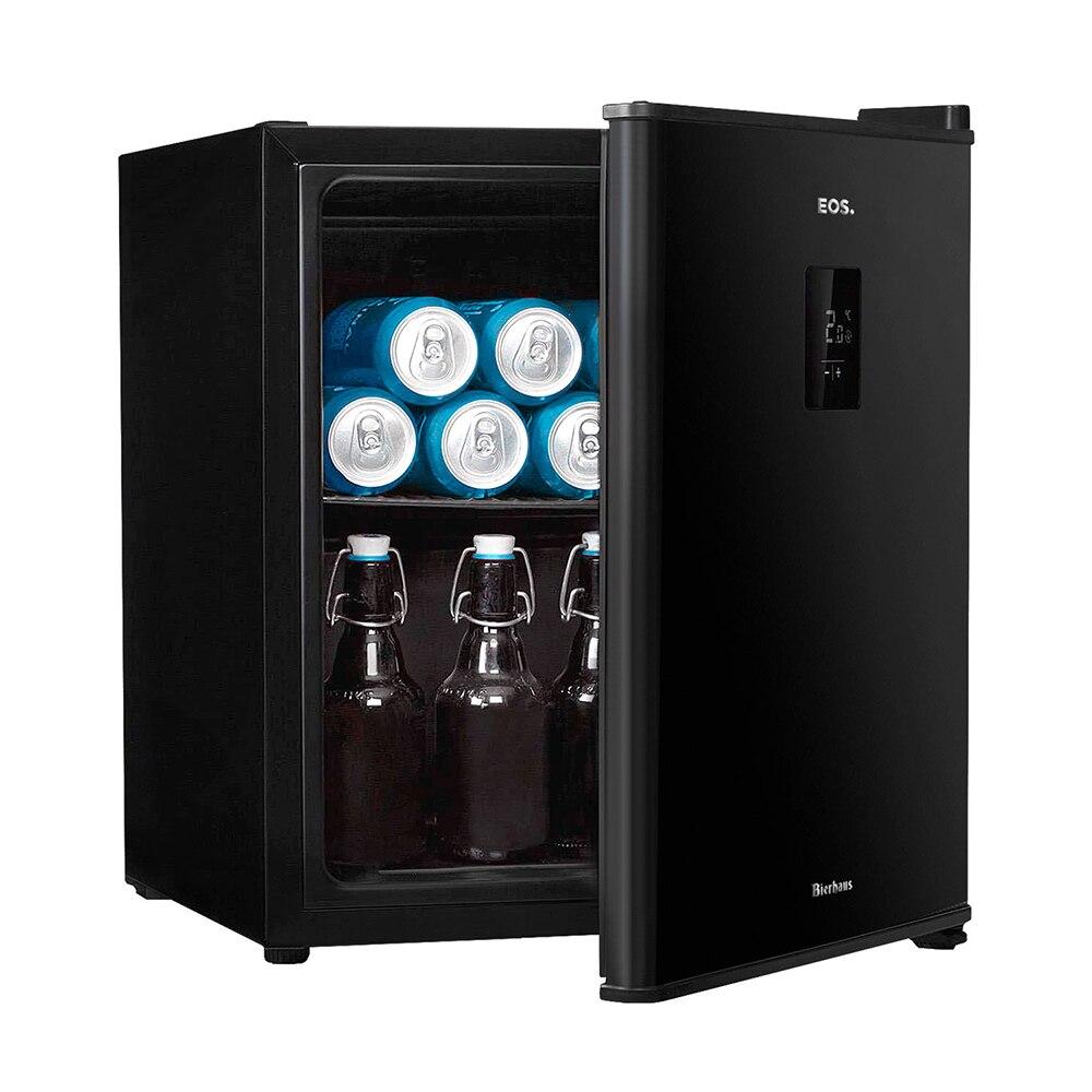 Visa Cooler EOS para cerveja doméstica com capacidade de 48 litros e resfriamento até -6°C.