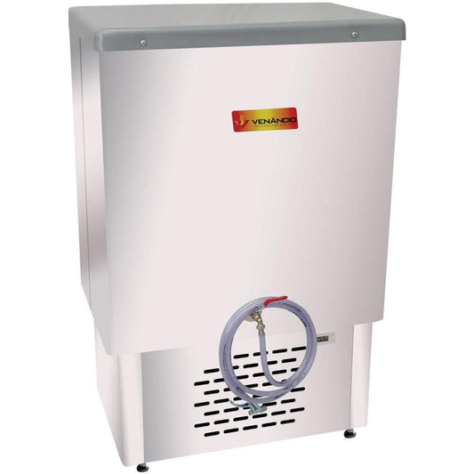 Dosador de água refrigerado inox 150 litros modelo RAI15 da Venâncio, ideal para padarias e cozinhas industriais.
