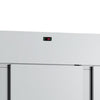 Refrigerador industrial inox para carne, com capacidade de 2900 litros e temperatura controlada.