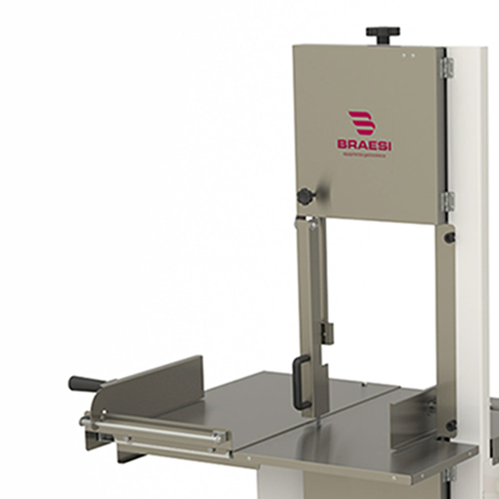 Serra Fita de Açougue BSFPI-282, com lâmina de 2,82 metros, ideal para otimizar o processo de corte de carne.