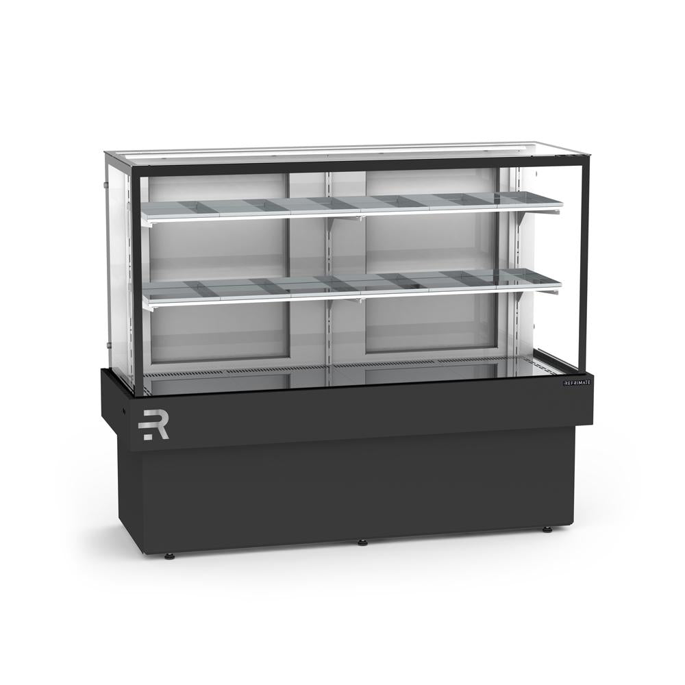  Vitrine Refrimate quente modelo CVPQ 1450 com controle por termostato