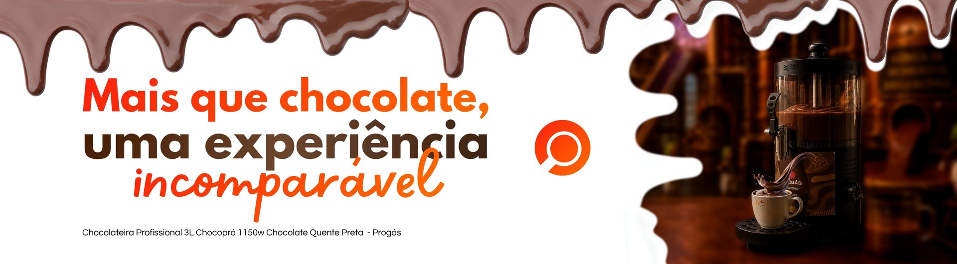 Banner Chocolateira Profissional Progas