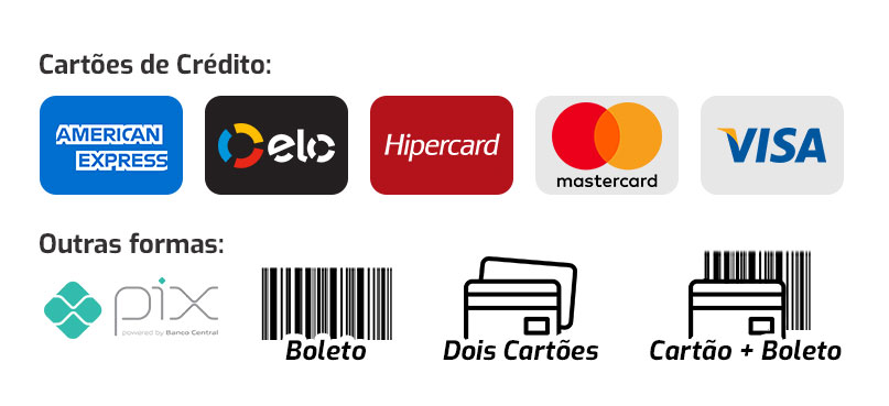 Formas de Pagamento